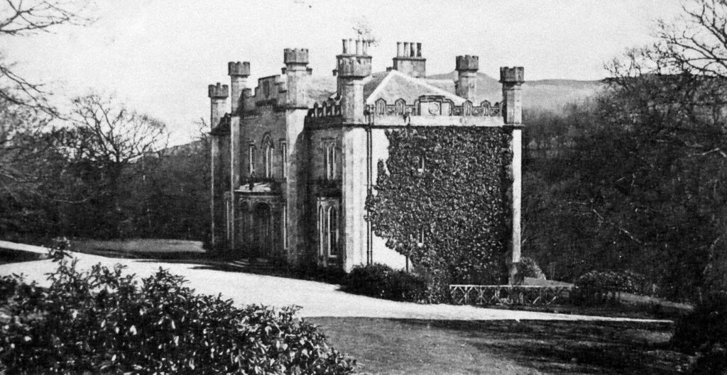 Old Photograph Kincardine Castle Auchterarder Scotland