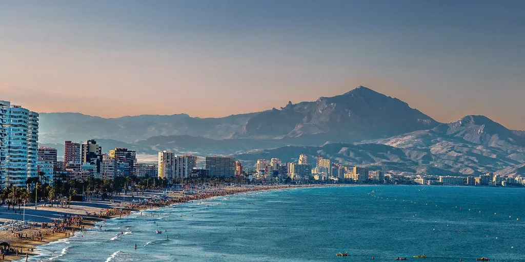 Costa Blanca coastline